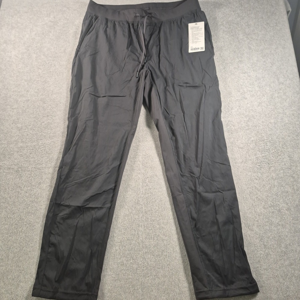 Lululemon Lightweight Twill Classic-Fit Pant Gray Obsidian Size 2XL XXL LM5B74S